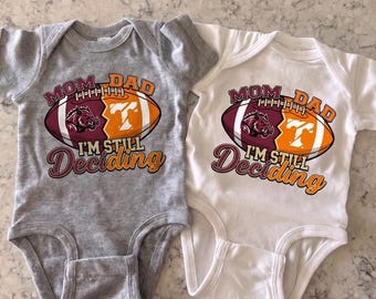 Custom House Divided Infant Jersey Bodysuit, Personalized Split Team Shirts, Newborn Baby Gift, Custom Gift for Sports Fan Couple & Family