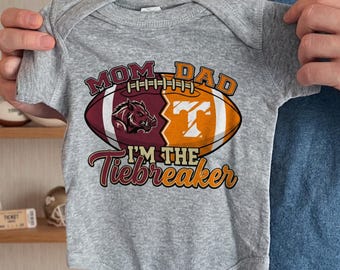 Custom House Divided Infant Jersey Bodysuit, Personalized Split Team Shirts, Newborn Baby Gift, Custom Gift for Sports Fan Couple & Family