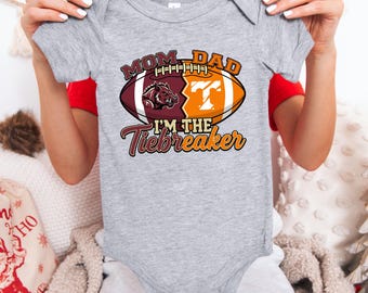 Custom House Divided Infant Jersey Bodysuit, Personalized Split Team Shirts, Newborn Baby Gift, Custom Gift for Sports Fan Couple & Family