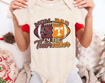 Custom House Divided Infant Jersey Bodysuit, Personalized Split Team Shirts, Newborn Baby Gift, Custom Gift for Sports Fan Couple & Family