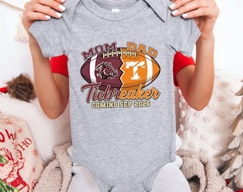 Custom House Divided Infant Jersey Bodysuit, Personalized Sports Team Shirts, Custom Gift for Sports Fan Couple & Family, Newborn Baby Gift