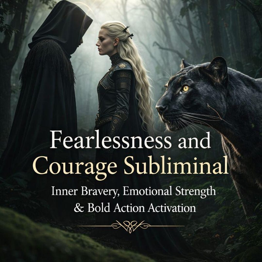 Fearlessness and Courage Subliminal – Inner Bravery, Emotional Strength ...