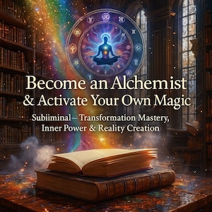 Become an Alchemist Activate Your Own Magic Subliminal – Transformation Mastery, Inner Power Reality Creation