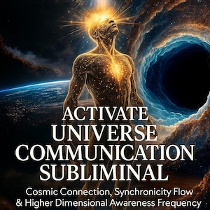 Activate Universe Communication Subliminal – Cosmic Connection, Synchronicity Flow & Higher Dimensional Awareness Frequency