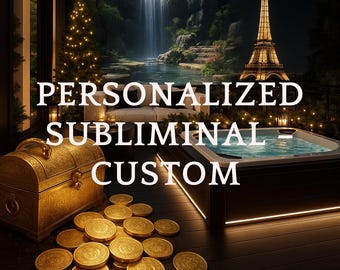 Aangepast subliminaal | Gepersonaliseerde activering van kwantumfrequentie en energie: op maat gemaakte manifestatieaudio voor jouw unieke bedoelingen