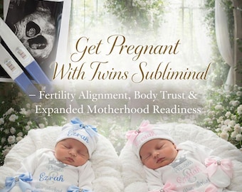 Bli gravid med tvillingar subliminalt – Fertilitetsanpassning, kroppsförtroende och utökad moderskapsberedskap