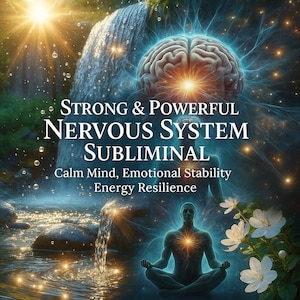 Système nerveux subliminal fort et puissant : esprit calme, stabilité émotionnelle, résilience énergétique