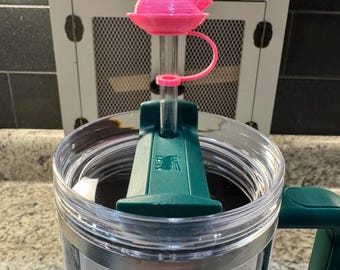 Indiana - Inspired Hen On Nest Stanley Straw Topper