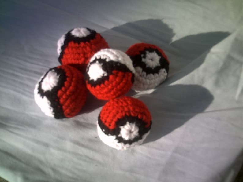 Pokeball Cat Toys Cat Toy Balls Cat Toys Catnip Jingle ball image 1