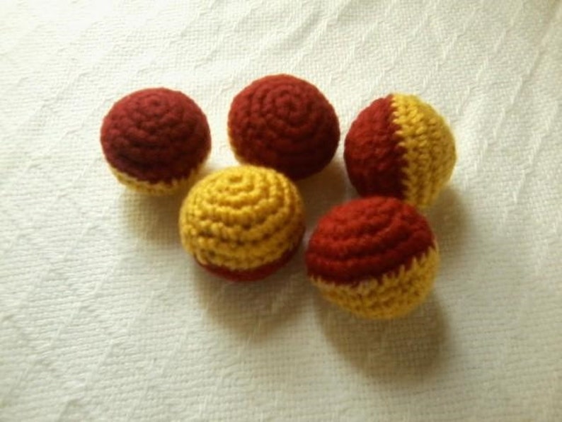Cat Toy Balls Cat Toys Catnip Jingle ball inspired by Hogwarts School house colours image 5