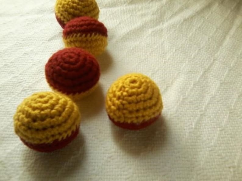 Cat Toy Balls Cat Toys Catnip Jingle ball inspired by Hogwarts School house colours image 4