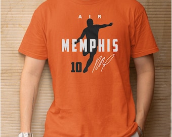 Air Memphis #10 Netherlands Style Soccer Graphic Tee, Animated 2026 World USA Design, Football Star Player Support Fans Gift Unisex T-Shirt