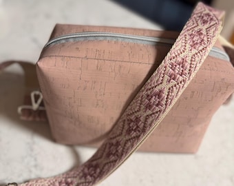 Handmade Crossbody Bag with Adjustable Strap