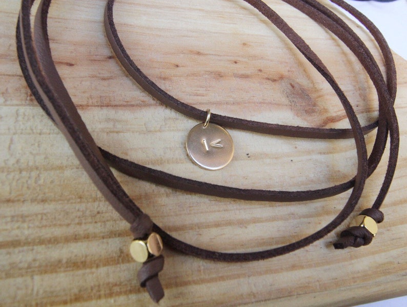 The One Less Campaign Leather Wrap with Charm