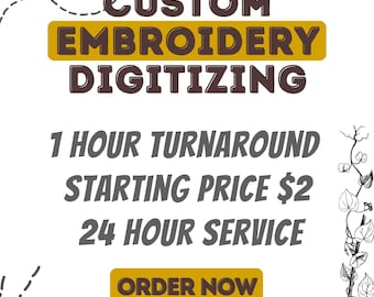 numérisation de broderie personnalisée, numérisation de logo, service de numérisation de broderie, broderie, numérisation d'image, numérisation personnalisée, conversion en pes