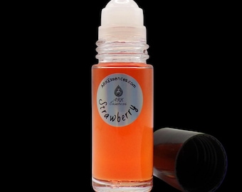 Strawberry Fragrance: Alcohol-Free Roll-On Scent
