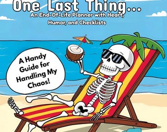 Nog een laatste ding... Planner einde levensduur | Grappige en praktische organizer