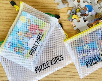 Kids Puzzle Storage Etsy