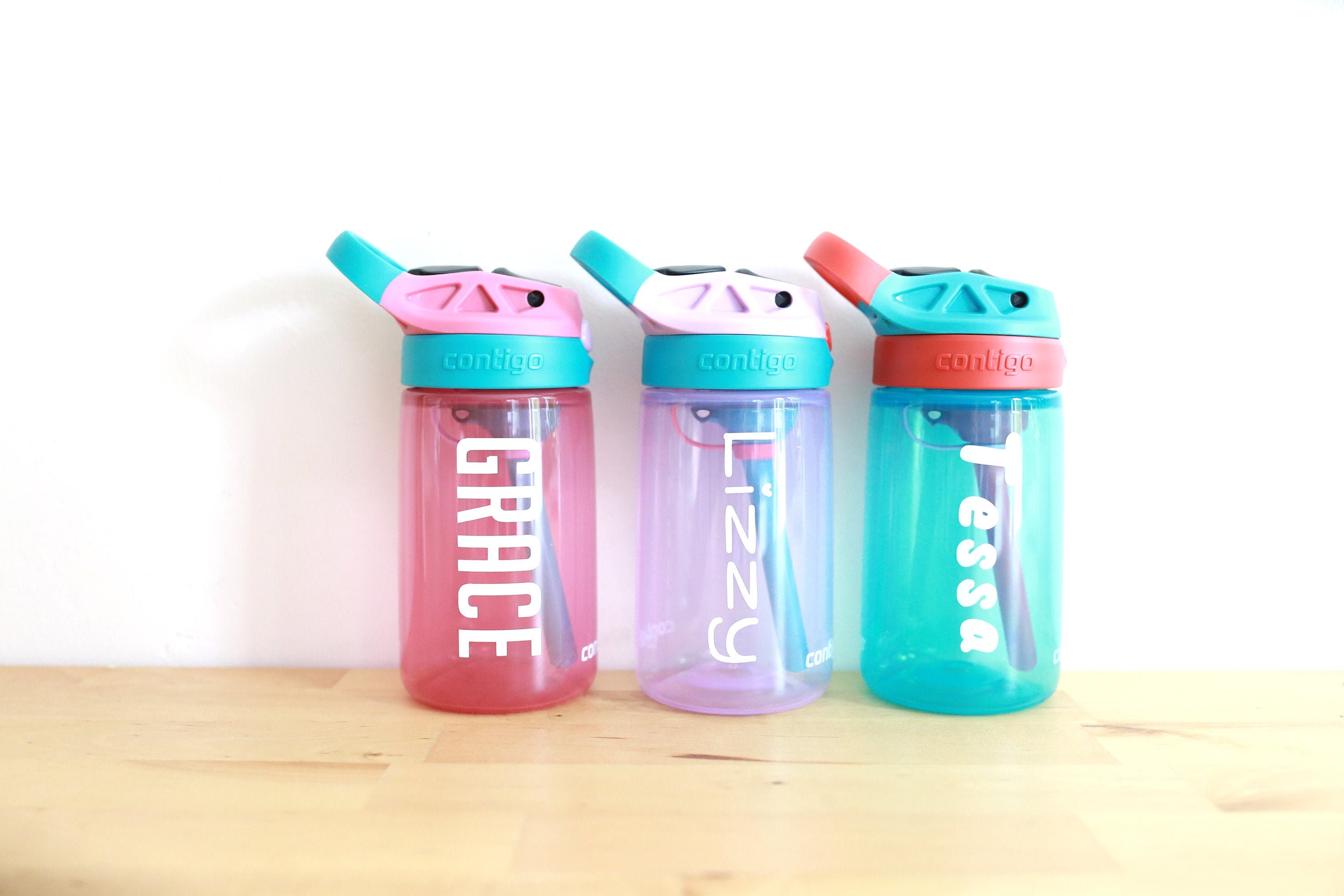 Contigo Decal, Custom Water Bottle Decals, Custom Name Decals, Contig…