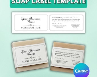 Seifenetikettenvorlage für den Sommer, Bauchbandetiketten für Mama, digitale Verpackung für Hochzeit, Premium-Brandingseifenetikett, digitaler Download