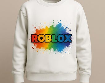 Sudadera Roblox: jersey unisex, sudadera con capucha suave, ropa de cosplay.