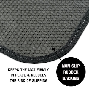 Universal Fit Polka Dot Car Mats —1, 2, or 4pc Auto Accessories image 3