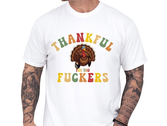 Thanksgiving turkey graphic tee listing image