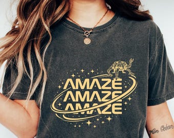 Amaze Rocky Alien Shirt Project Hail Mary, Sci-Fi Quote Graphic Tee, Book Lover Fan Style, Funny Space Gift