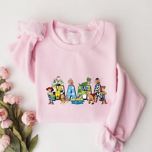 Toy Story Mama Sweatshirt, Toy Story Mom Sweatshirt, Toy Story Family Hoodie, Toy Story Land Sweatshirt, Mother's Day Hoodie, Gift for Mama image 3