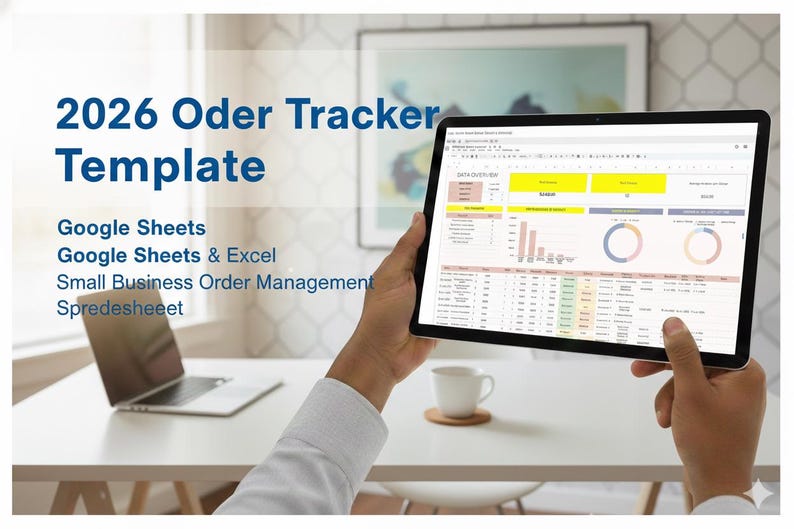2026 Order Tracker Template | Google Sheets & Excel | Small Business ...