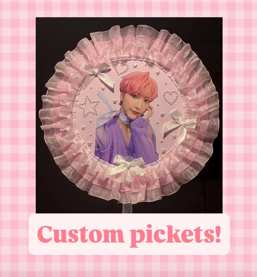Custom Handmade K-pop Pickets - Etsy