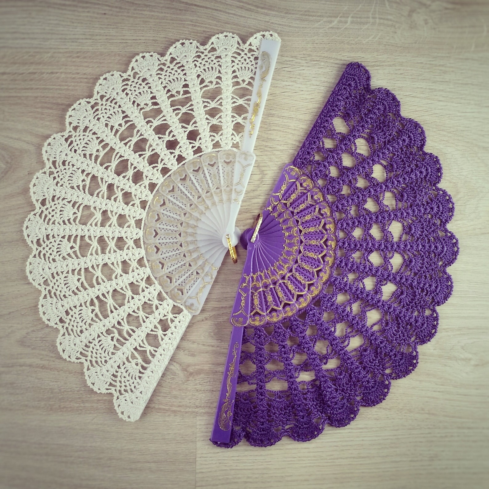 Hand Held Fan Purple Lace Hand Fan Lace Fan Halloween Etsy