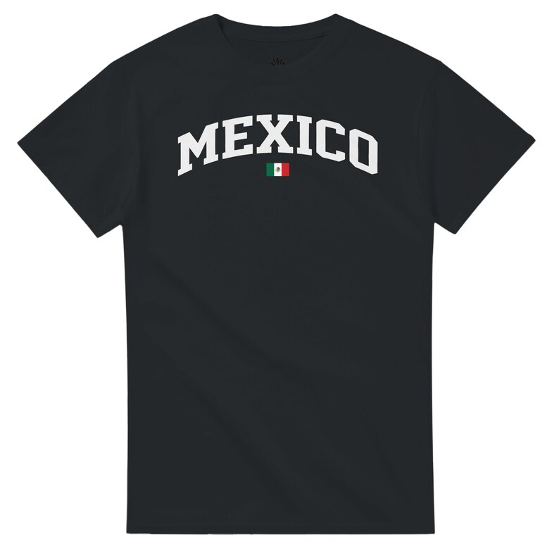 Camiseta con la bandera de México, camiseta clásica de algodón grueso, camiseta unisex del orgullo mexicano, regalo informal para él y para ella. imagen 15