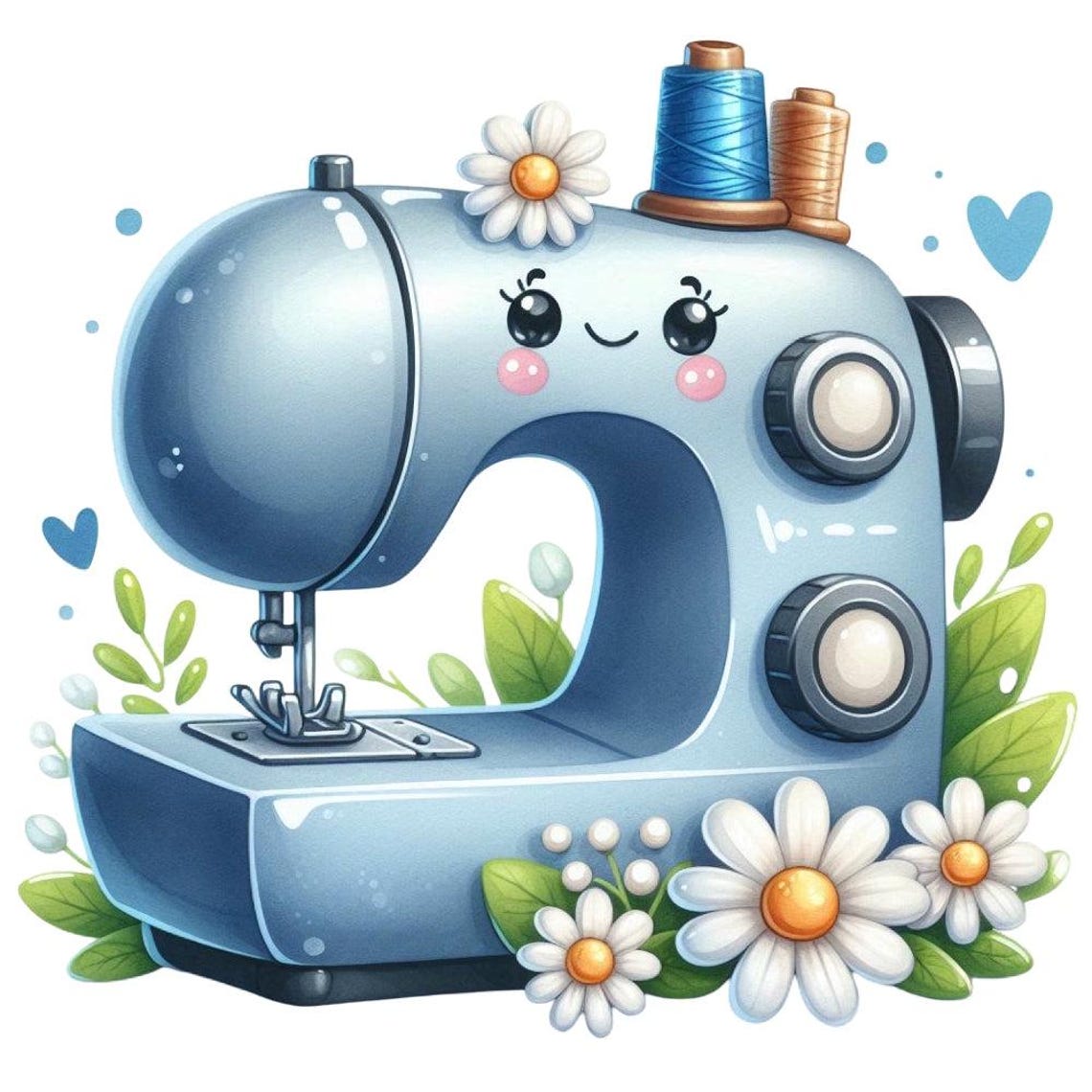 Floral Cute Sewing Machine Fabric Panel 11 - Etsy