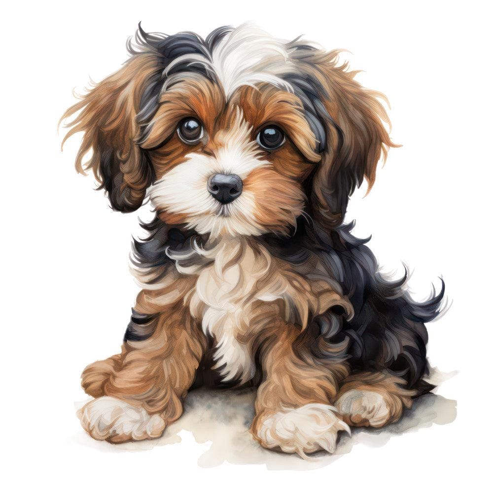 Cute Cavapoos Fabric Panel 19 - Etsy