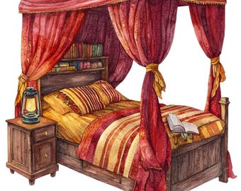 Wizard School Fabric Panel 1