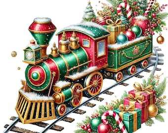 Christmas Toys Fabric Panel 32