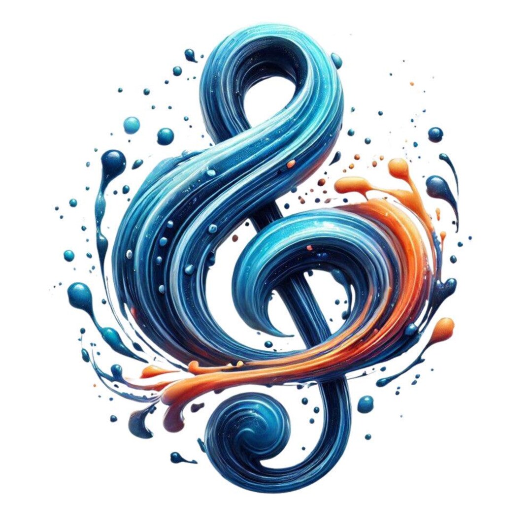 Music Notes Panel Musical Notes Fabric Panel 11 - Etsy