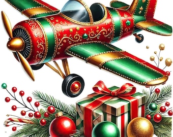 Christmas Toys Fabric Panel 39