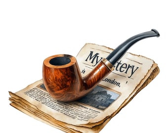 Sherlock Holmes Fabric Panel 15