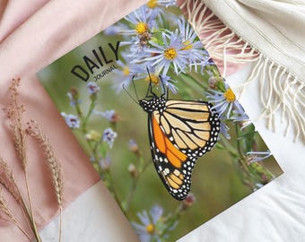 Monarch Butterfly Hardcover Journal | Lined Perforated Pages