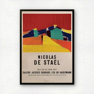 Nicolas de stael - Etsy 日本