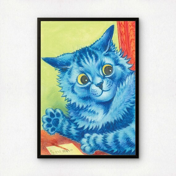 ルイス ウェイン 水彩画 ルイス・ウェイン ポストカード 3 猫本専門書店