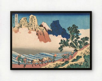 Hokusai Mount Fuji Art Print | Japanse houtsnede ukiyo-e