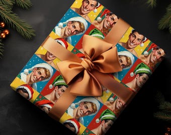 Gay Christmas, Gay holiday, Christmas Wrapping Paper, Gay Vintage, Xmas, Gift Wrap, Holiday, Giftwrap, Christmas Giftwrap, Wrapping, Vintage