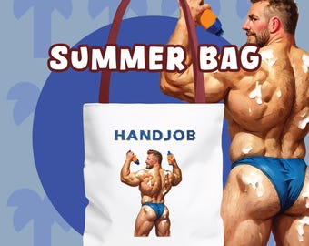 Summer Bag, Beach Bag, Tote Bag, Gay Tote Bag, Gay Bag, Park Bag, Summer Tote