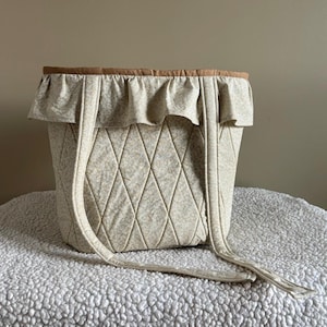 Quilted Tote Bag or Stroller Bag