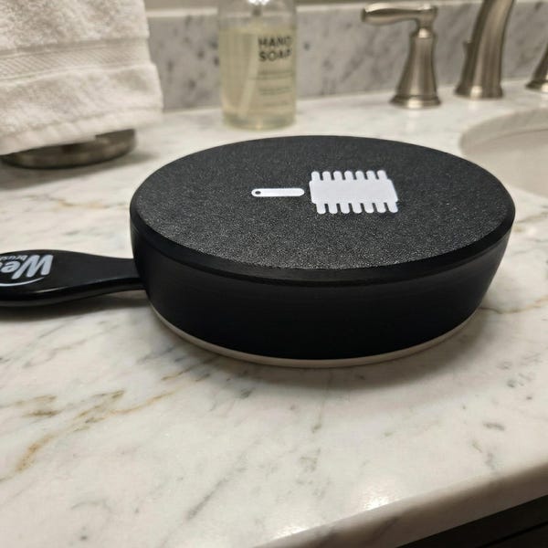 Detangler Hair Brush Protective Travel Case