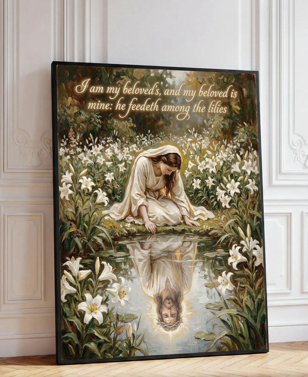 Christian Wall Art Bible Verse Poster Jesus Christ Art Boho Christian ...