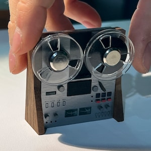 Miniature Reel to Reel 1:12 Scale